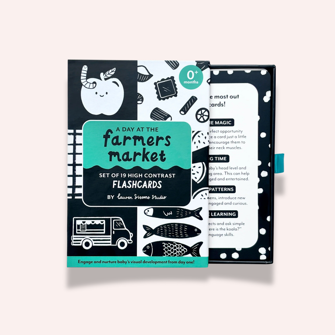 High Contrast Flashcards for Baby