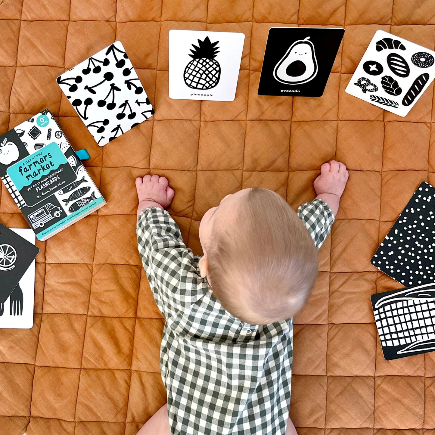 High Contrast Flashcards for Baby