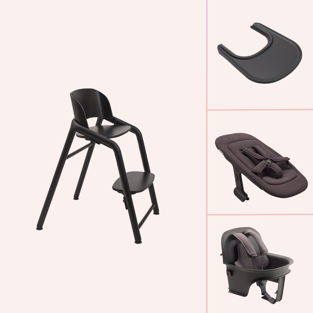 bugaboo giraffe newborn bundle Bugaboo Giraffe Newborn to Solids Highchair Bundle