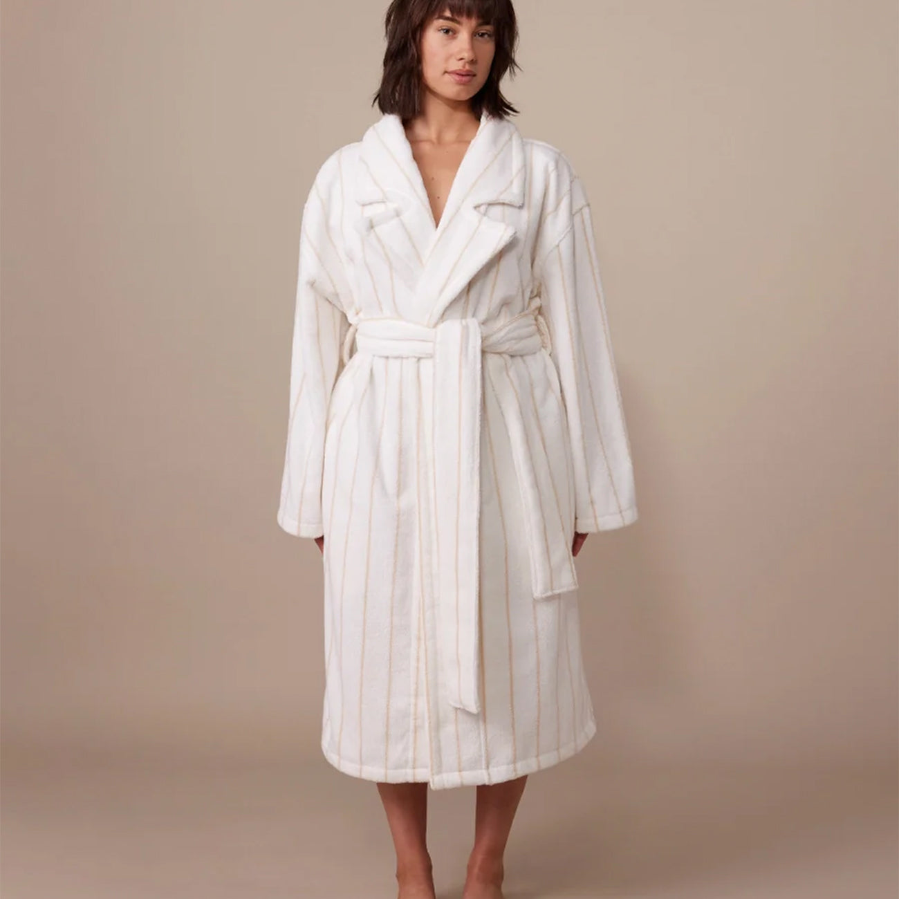 Robe - Biscut Stripe