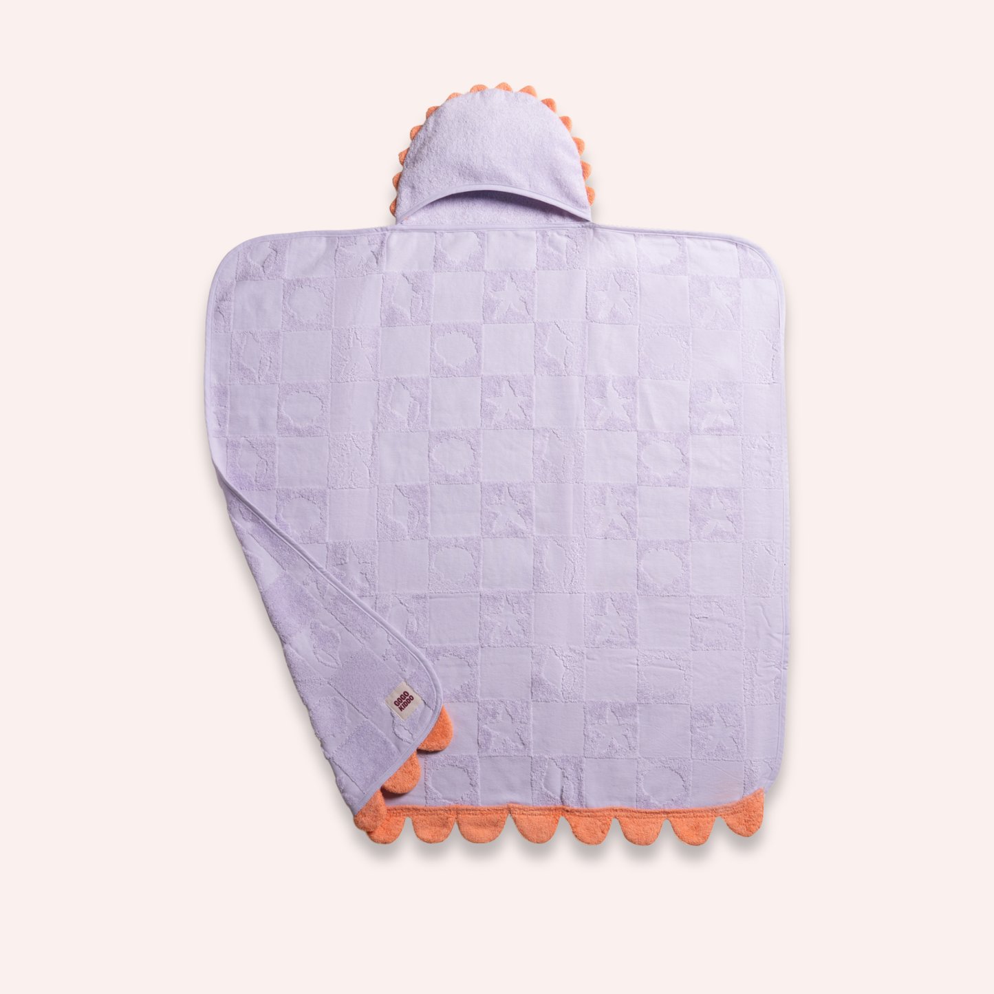 Super Soft Hooded Bath Towel - Shell Lilac