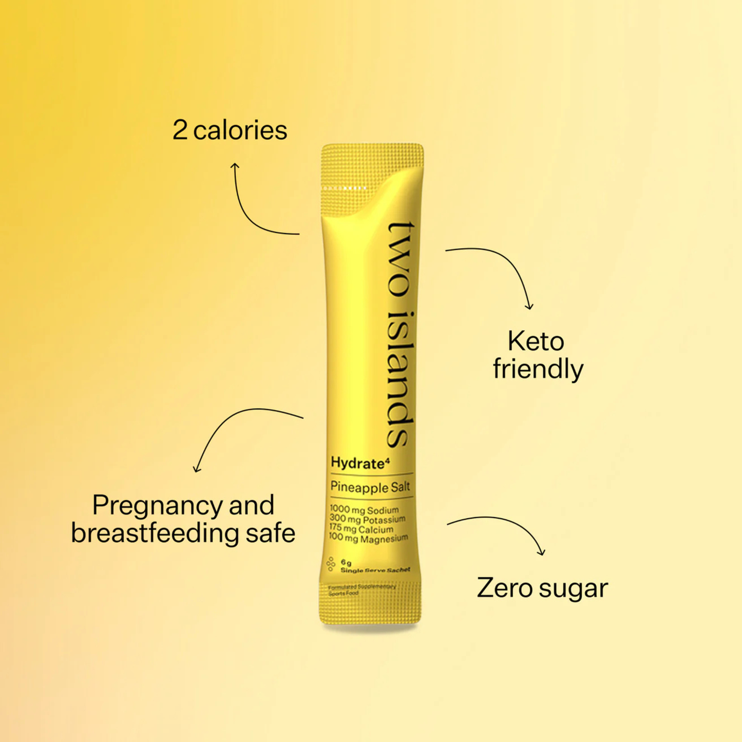 Hydrate Electrolytes - Pineapple Salt