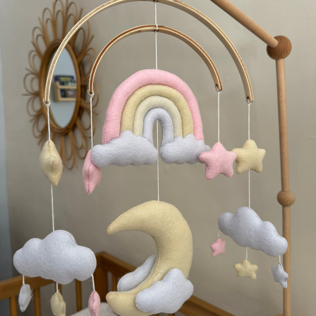 Baby Mobile - Pastel Sky