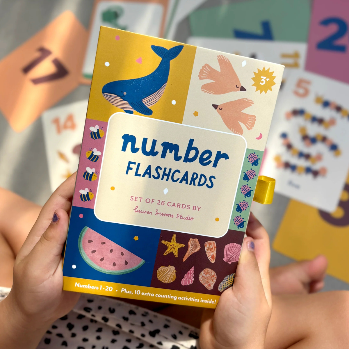 Illustrated Number Flashcards by Lauren Sissons Studio | the memo – The ...