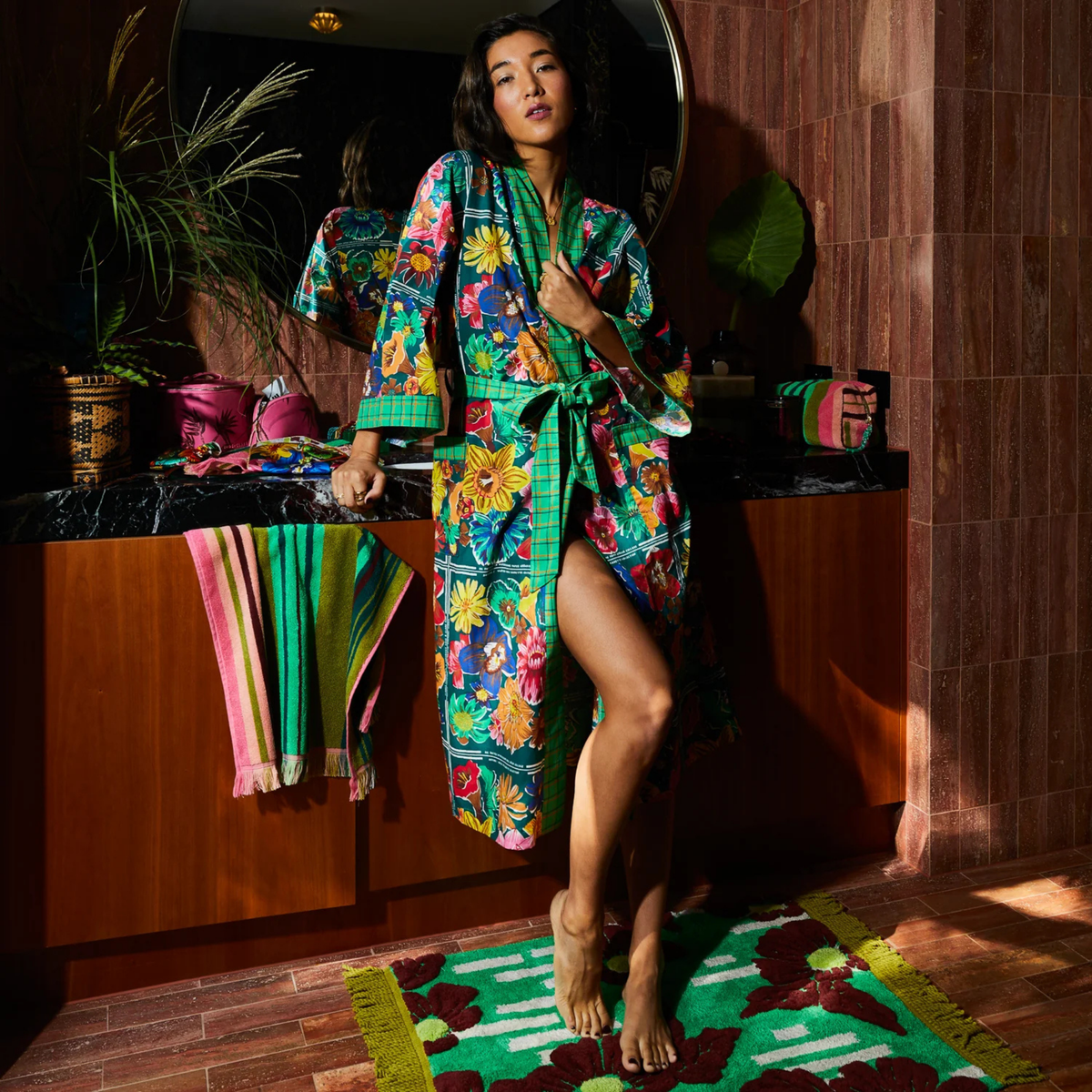 Ines Cotton Robe
