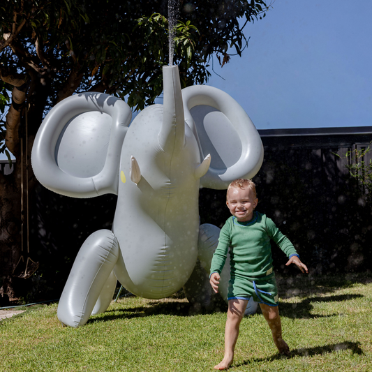 Inflatable Giant Sprinkler - Eli the Elephant