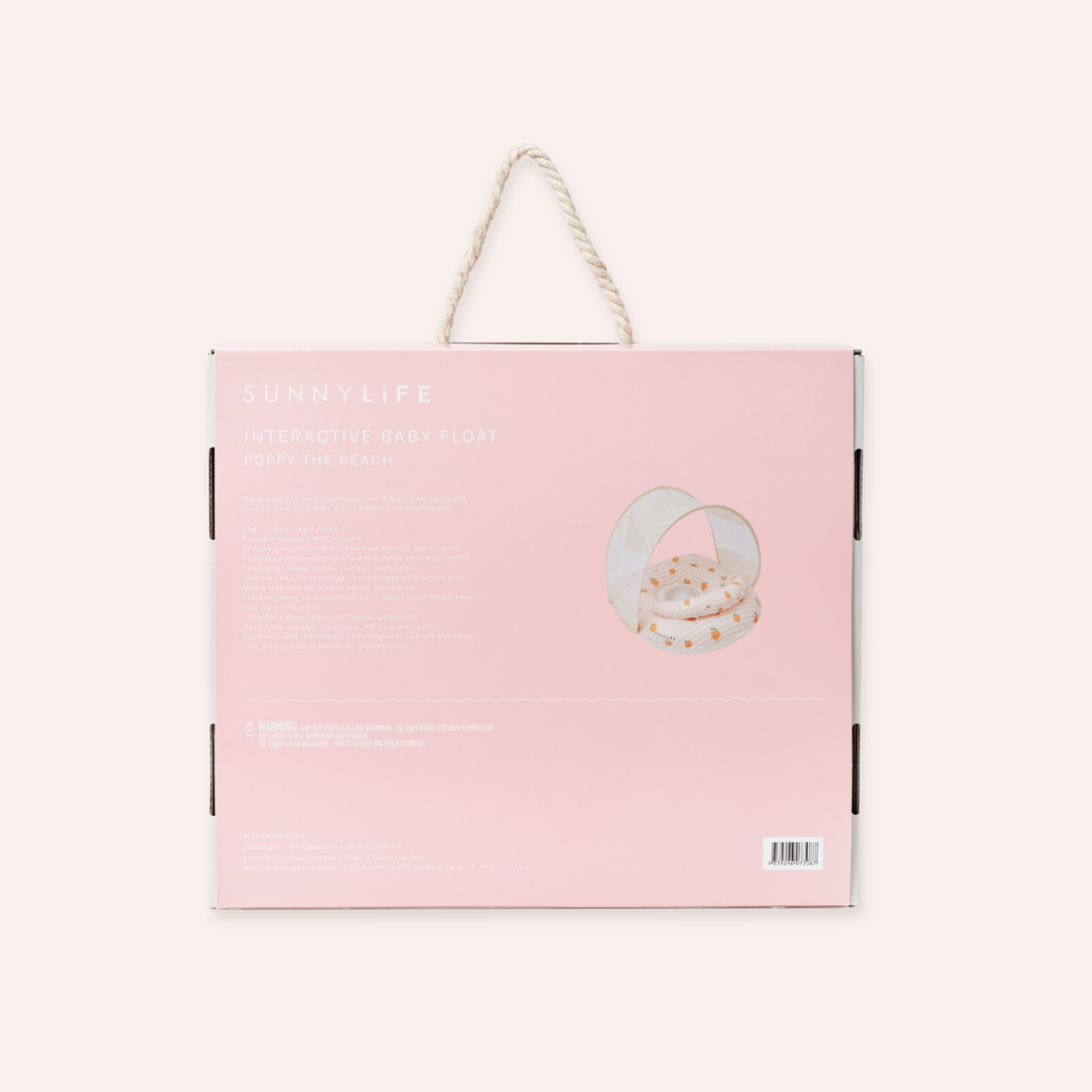 Interactive Baby Float - Poppy the Peach