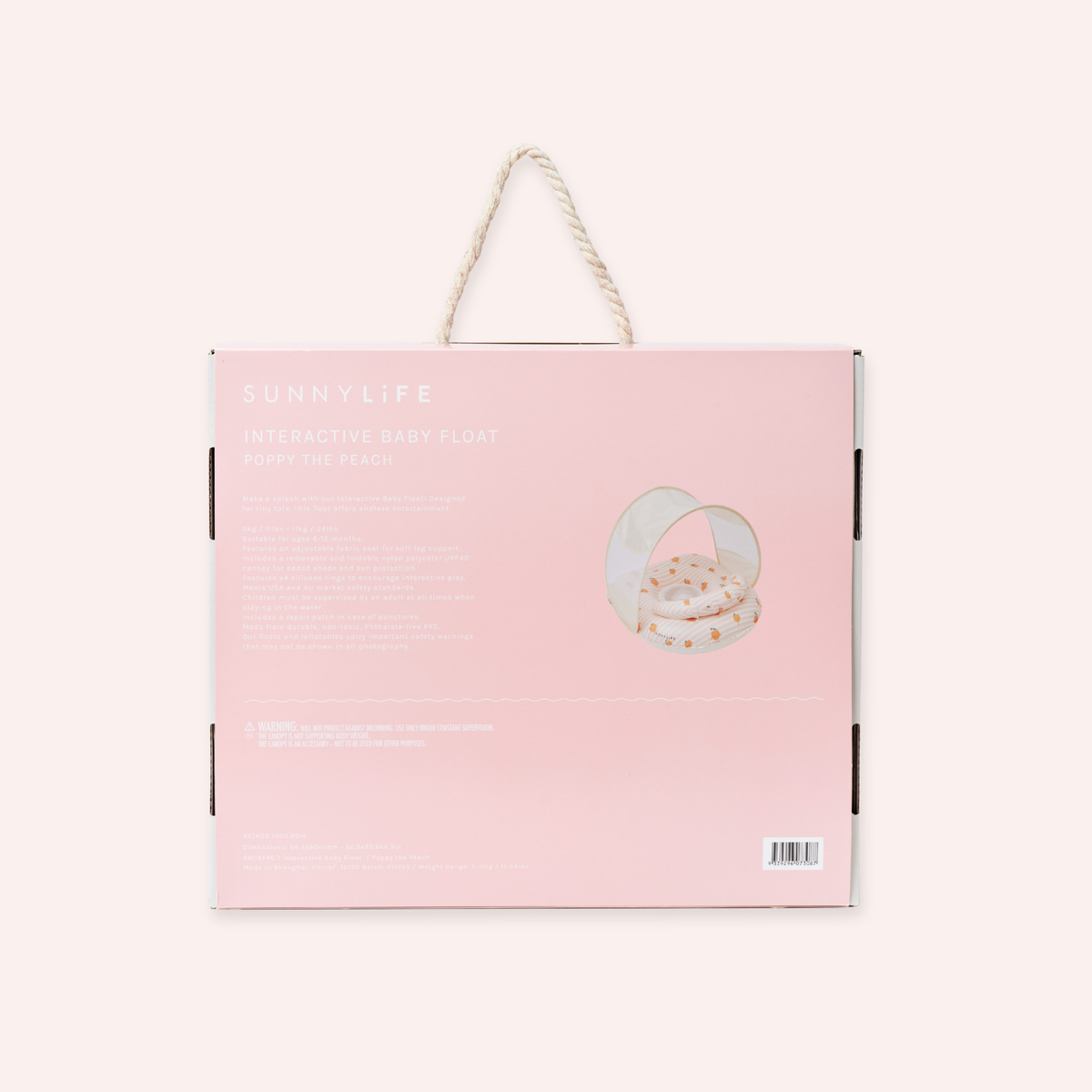 Interactive Baby Float - Poppy the Peach