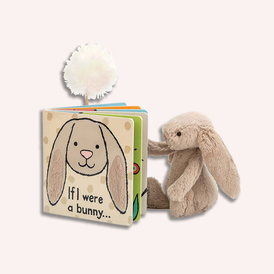 If I Were a Bunny Board Book - Bashful Beige Bunny