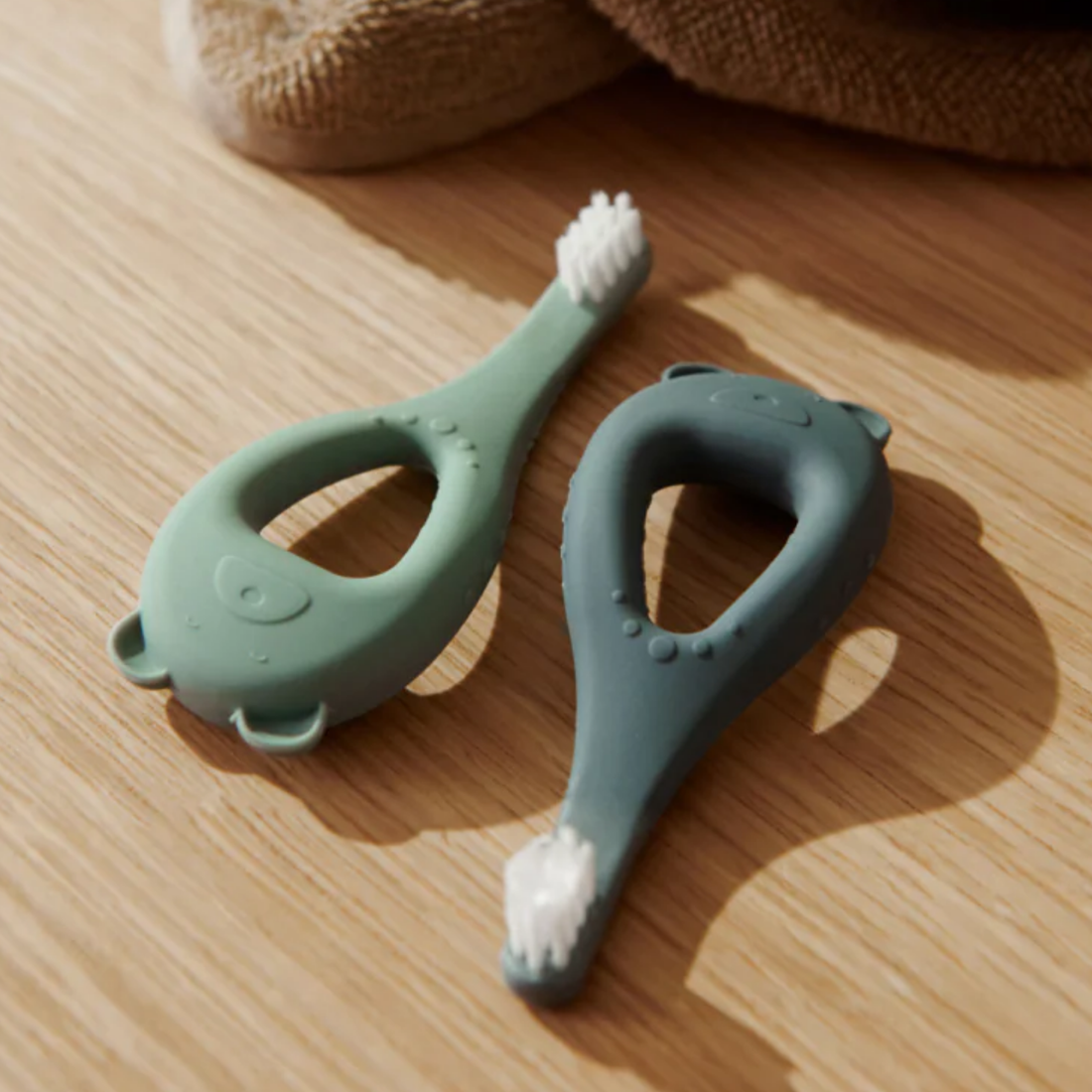 Janelle Bear Toothbrush 2 pack - Peppermint