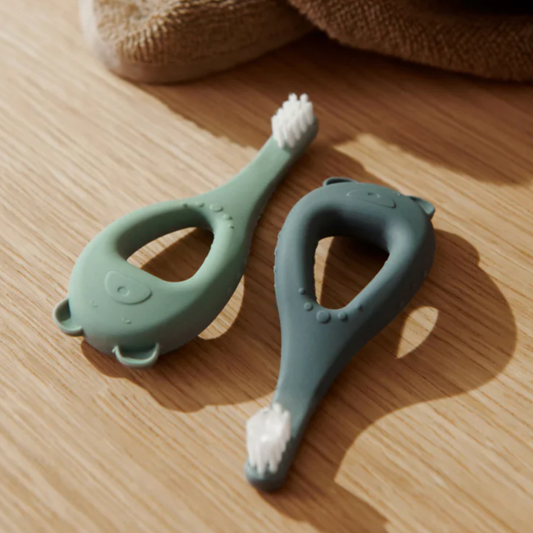 Janelle Bear Toothbrush 2 pack - Peppermint