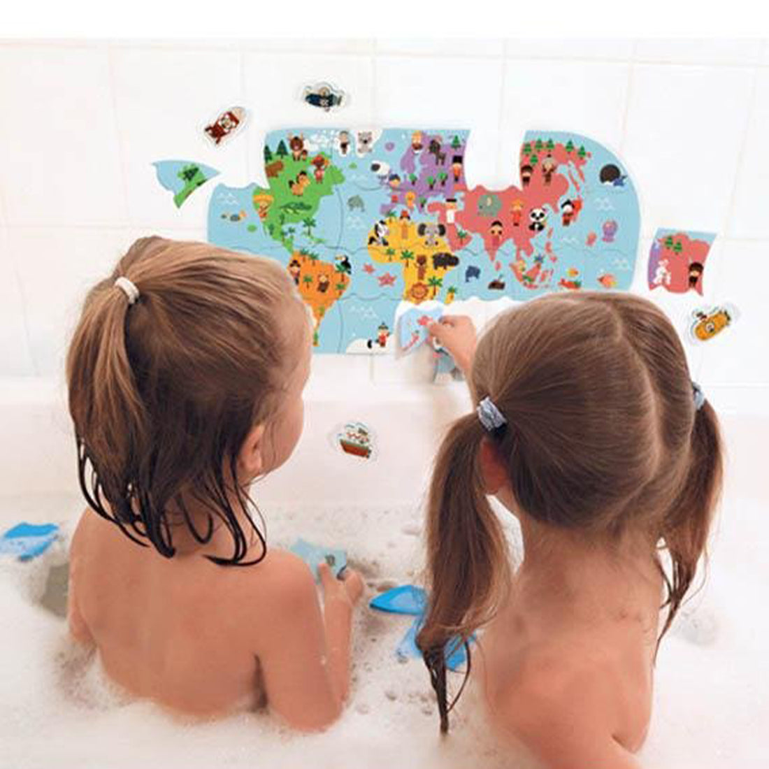 Bath Map Puzzle