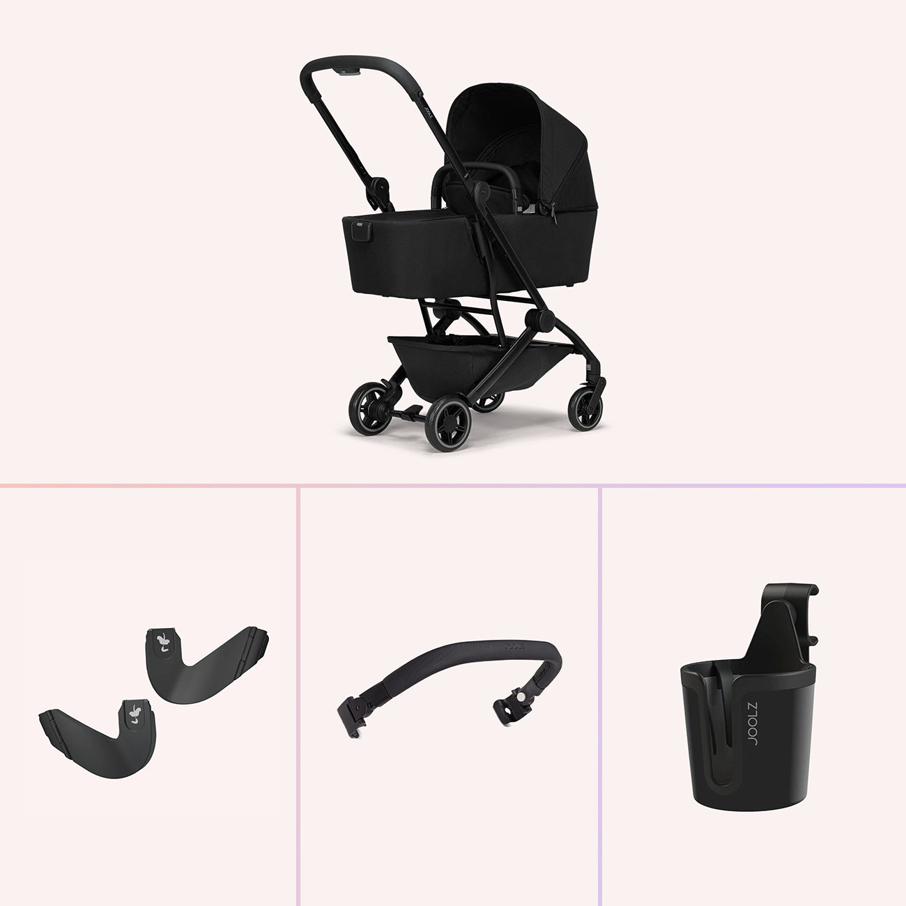 Joolz AER+ Bassinet and Stroller Bundle