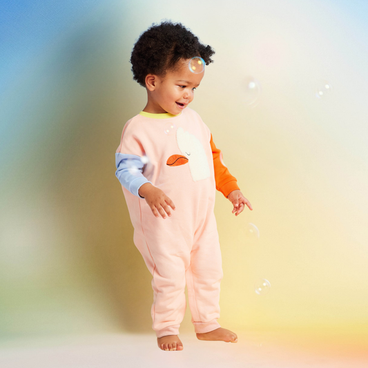 Jumpsuit - Little Billabong Pink