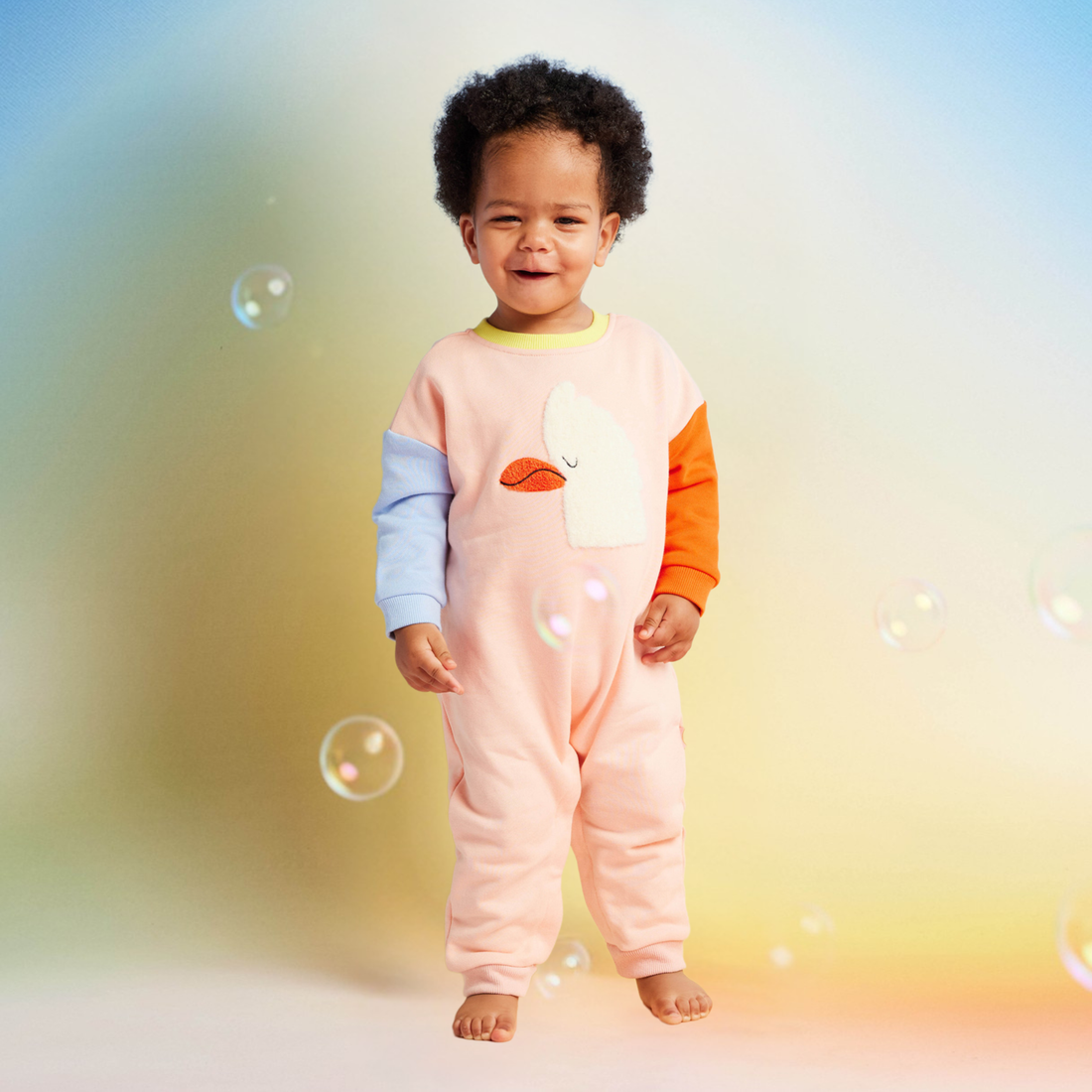 Jumpsuit - Little Billabong Pink