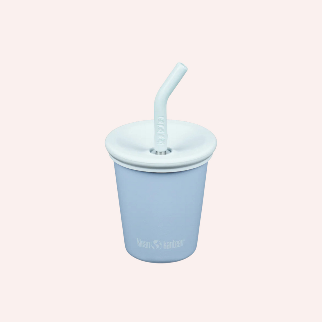 Kid's Cup with Straw Lid 295m - Clear Sky