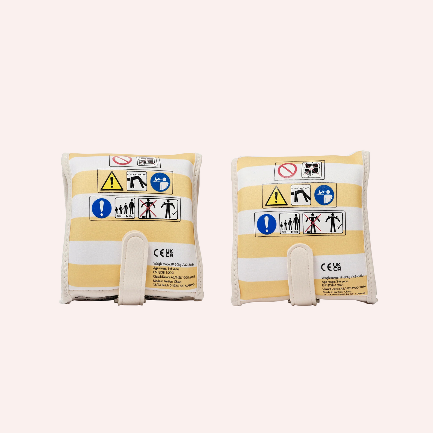 Kids Floaties - Sammy the Seagull Mustard Stripe