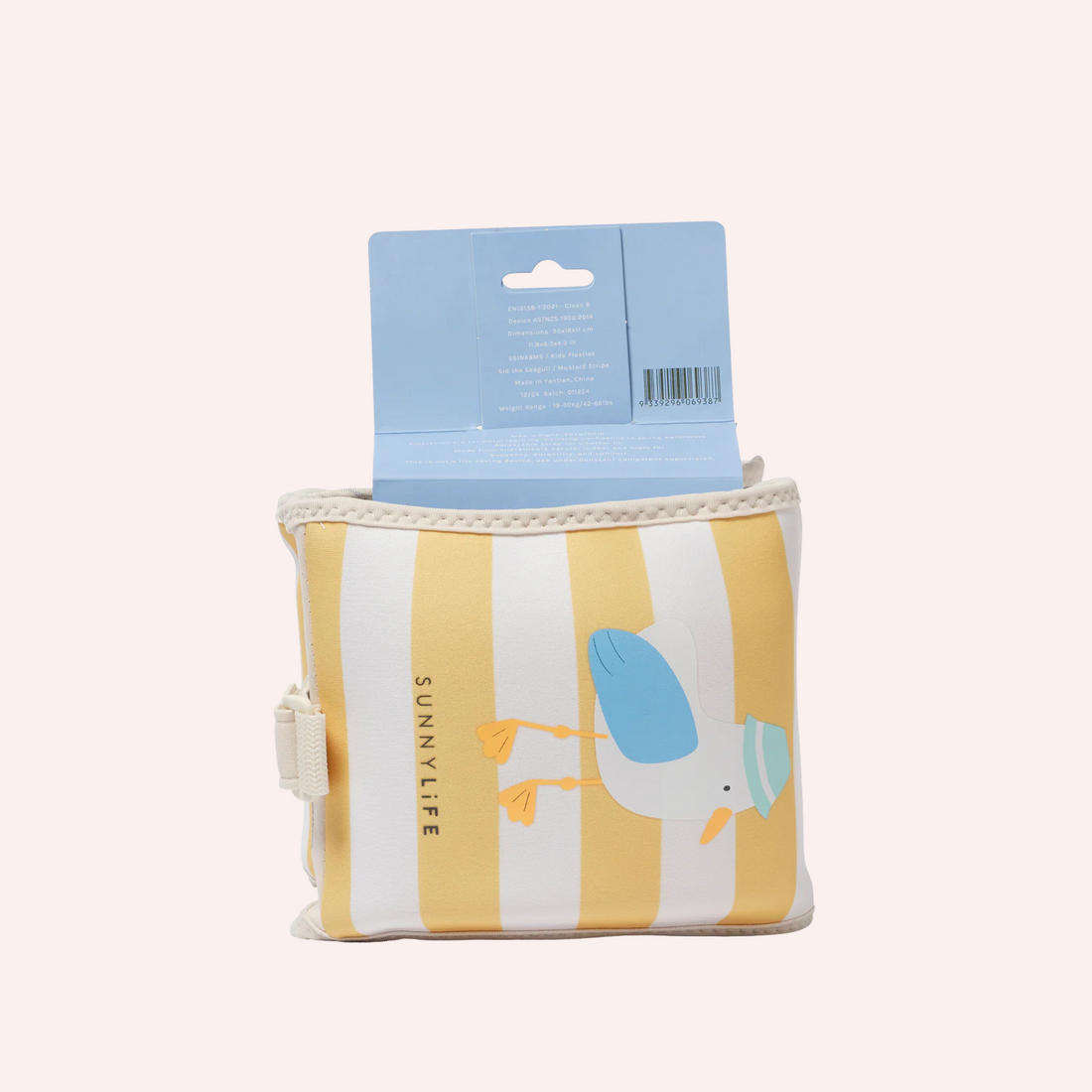 Kids Floaties - Sammy the Seagull Mustard Stripe