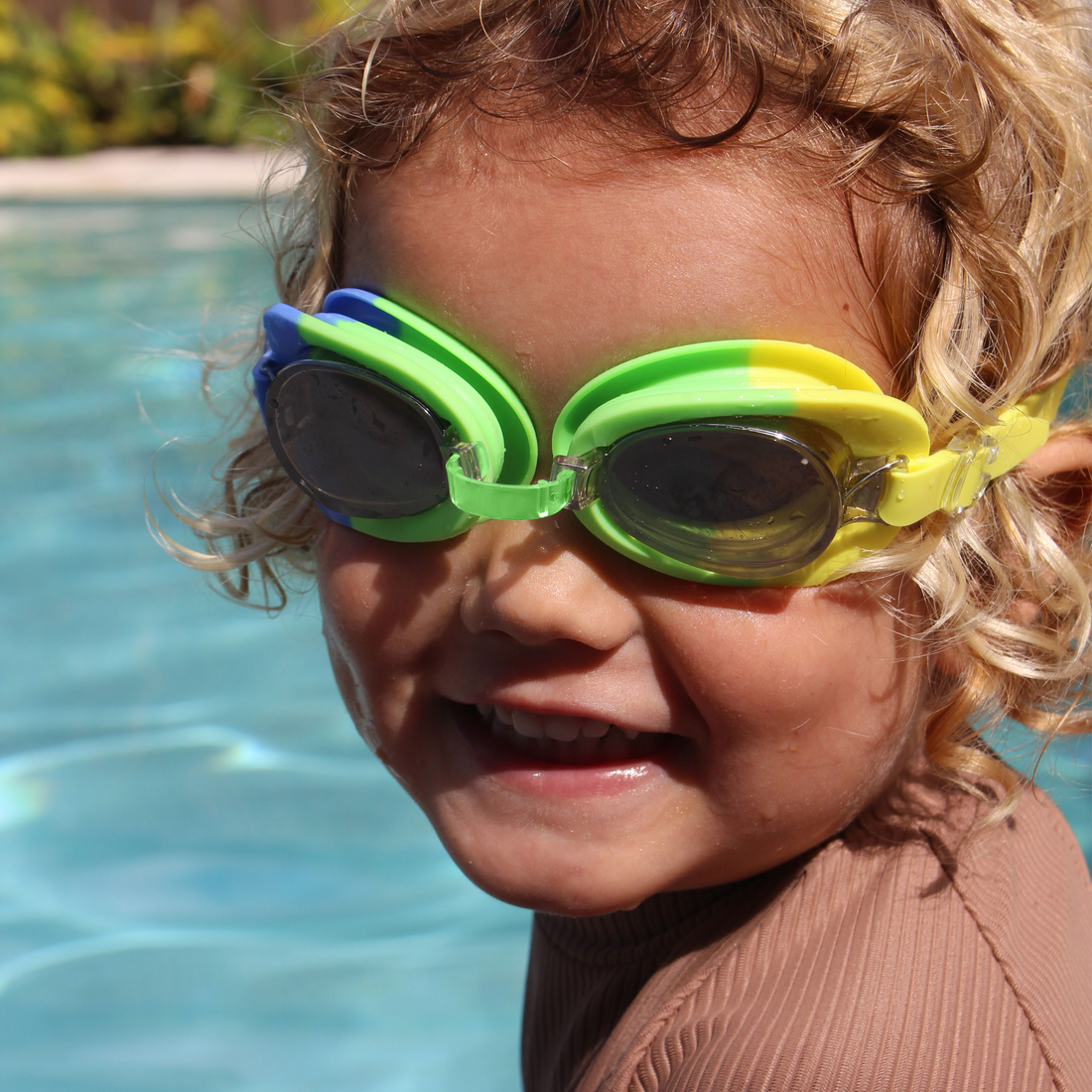 Kids Swim Goggles - Eli the Elephant