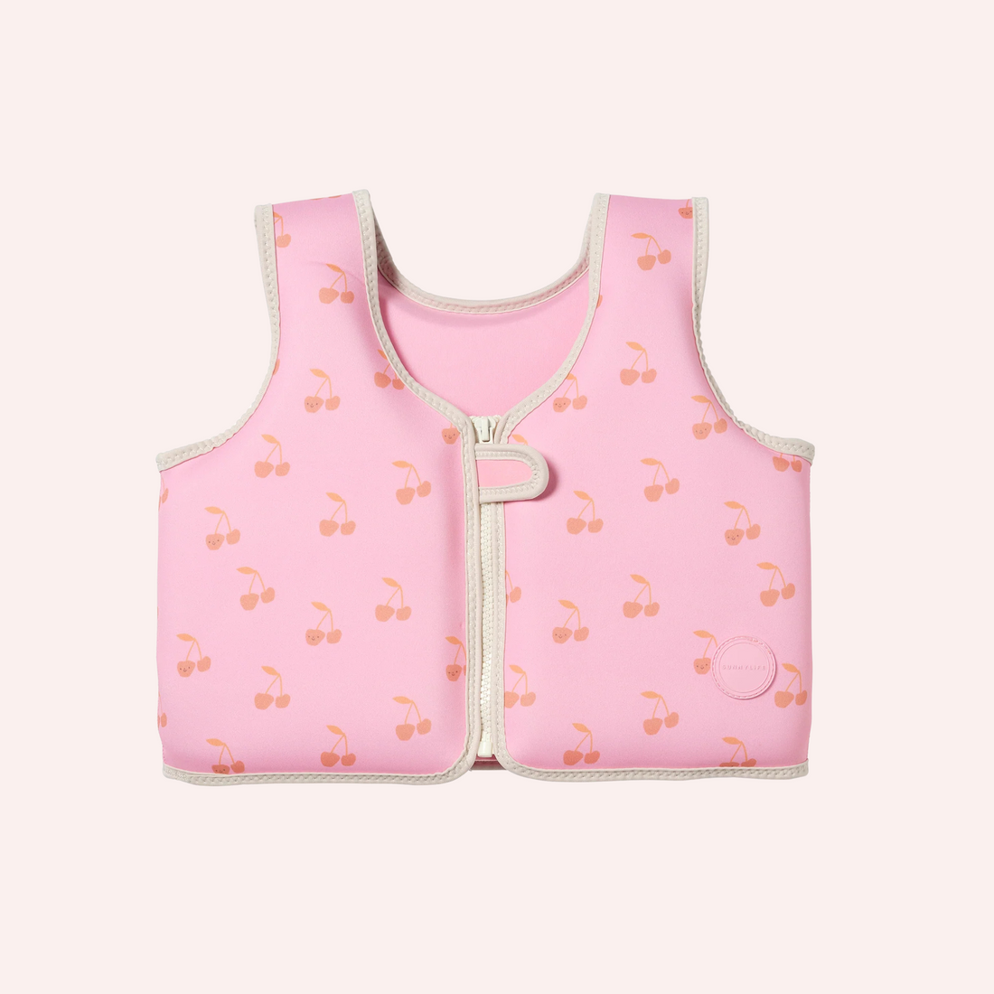 Kids Swim Vest - Cotton Candy Cherry