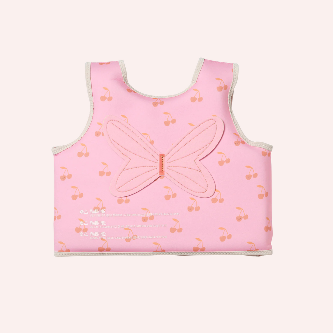 Kids Swim Vest - Cotton Candy Cherry