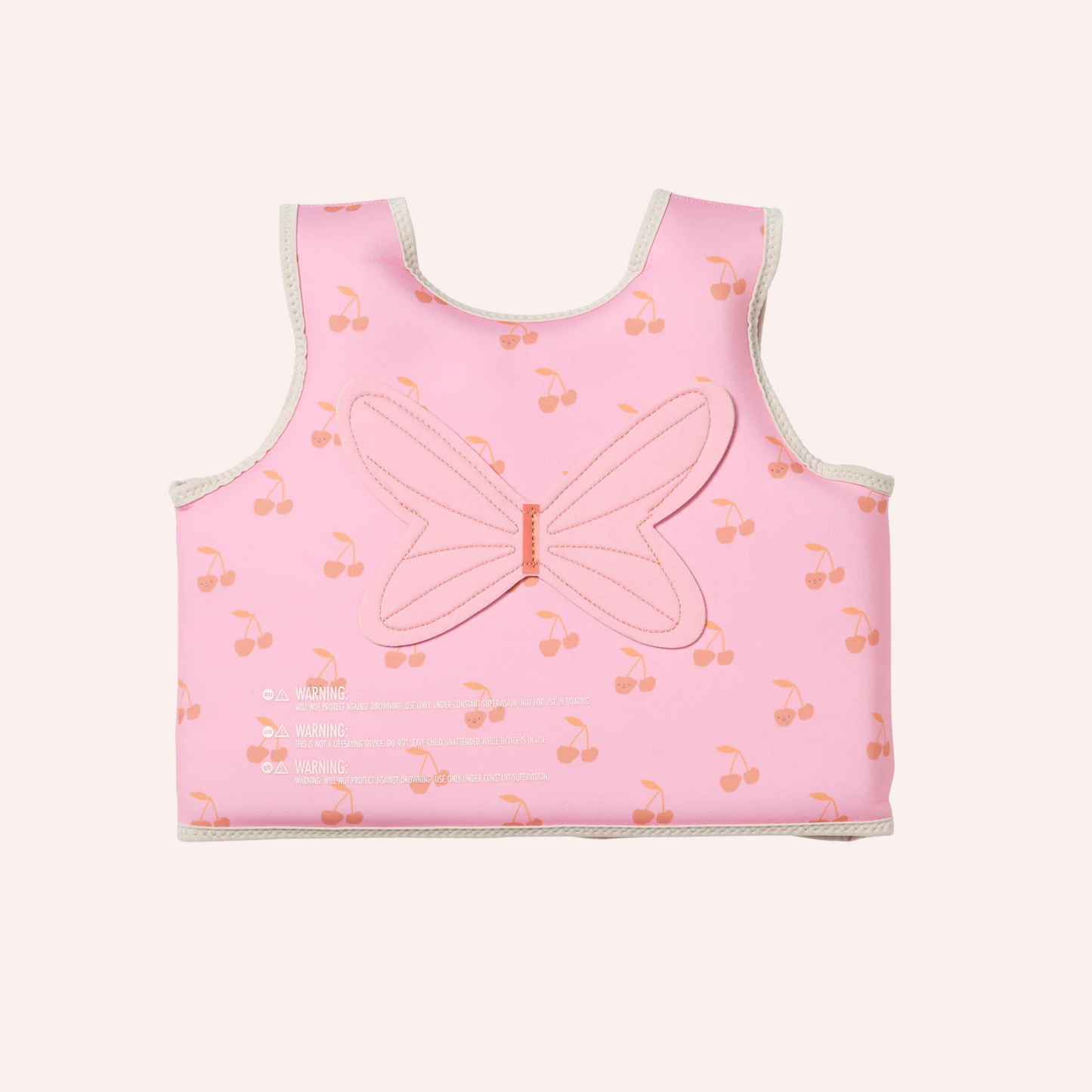 Kids Swim Vest - Cotton Candy Cherry