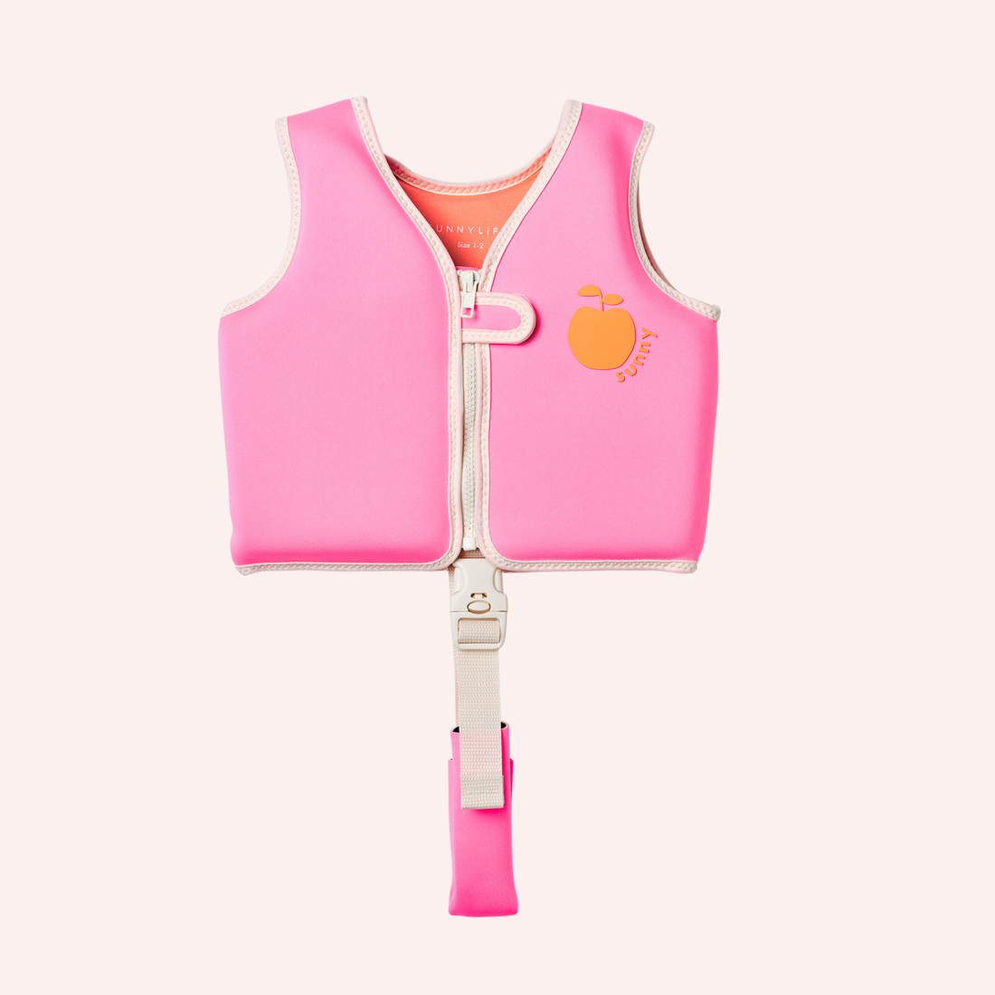 Kids Swim Vest - Poppy the Peach