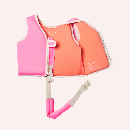 Kids Swim Vest - Poppy the Peach