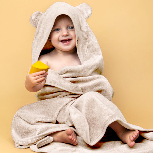 Hooded Towel - Ivory