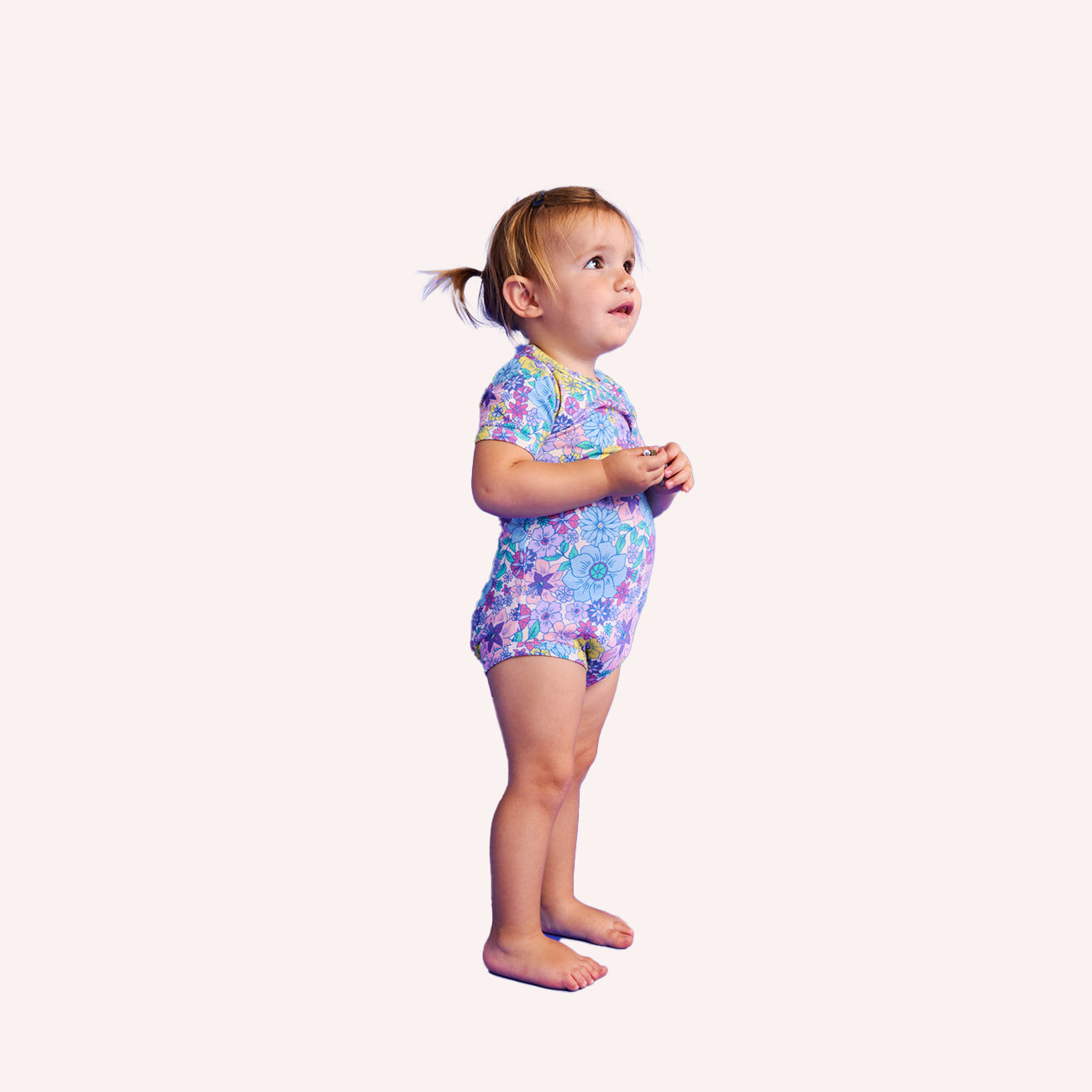 Organic Short Sleeve Romper - Bunch Of Fun