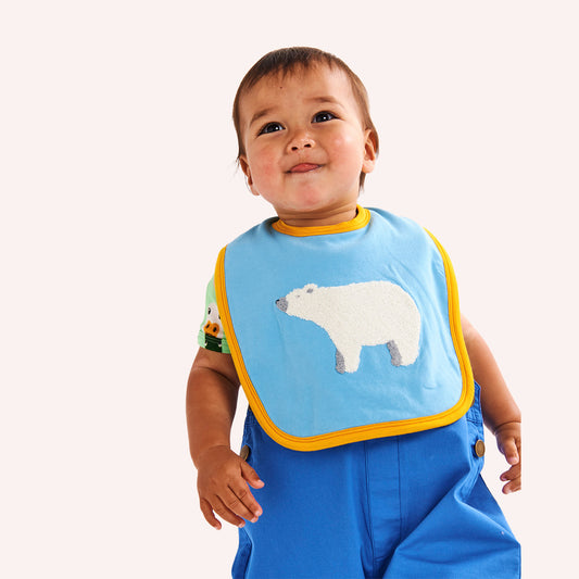 Organic Cotton Bib - Arctic Circle - One Size