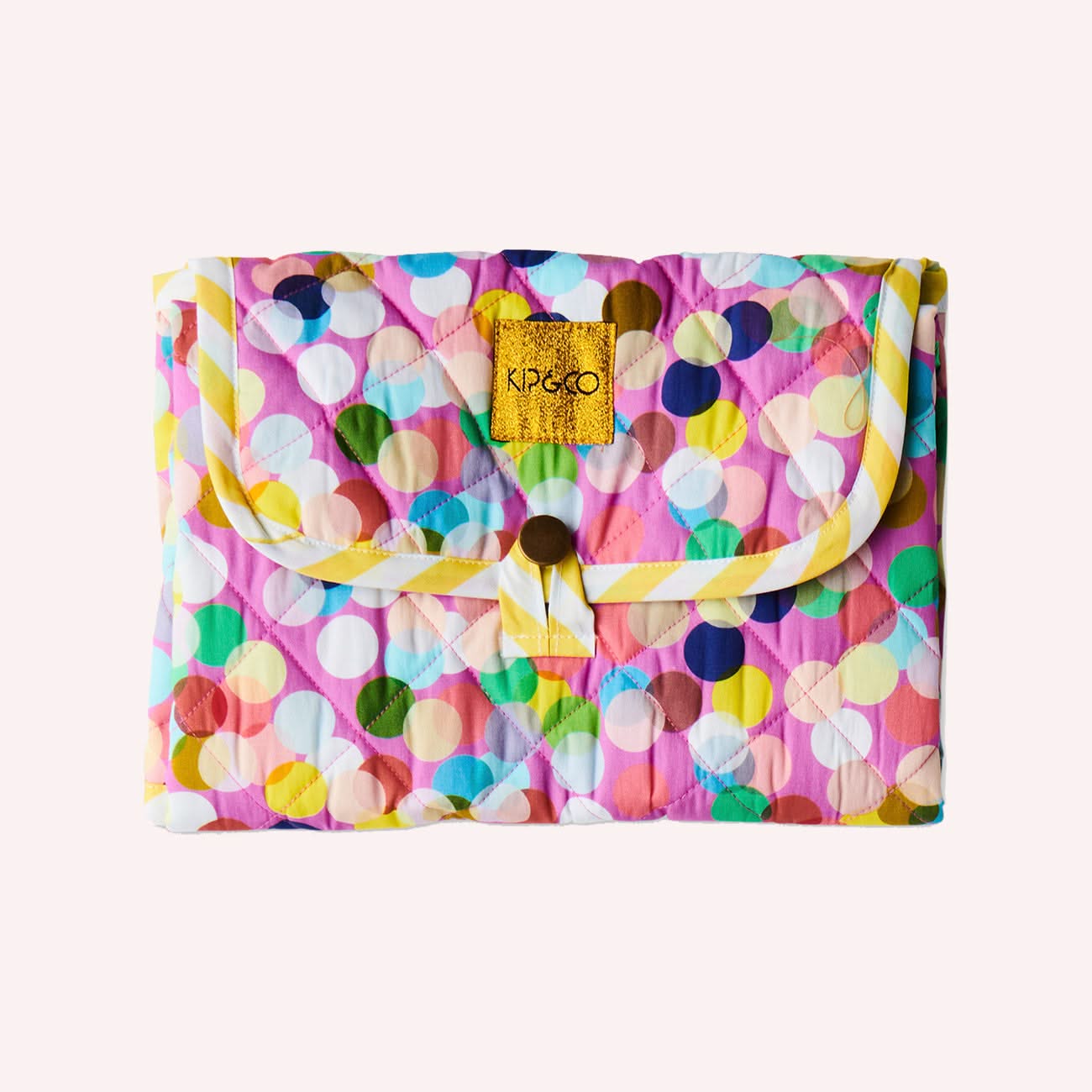 Baby Change Mat Confetti Pink One Size by Kip&Co the memo The Memo