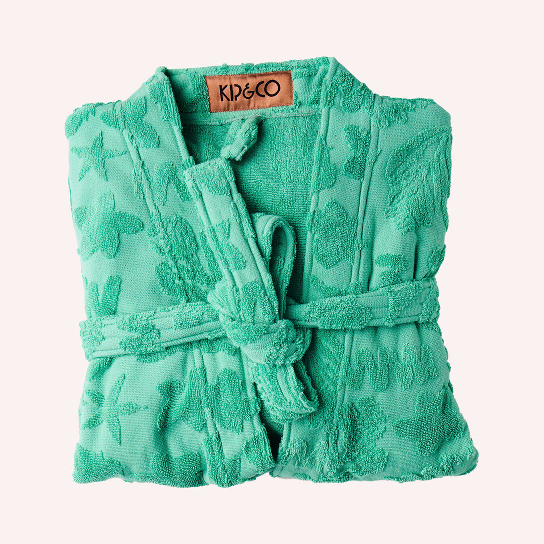 Terry Bath Robe - Jade Rock Pool - S/M