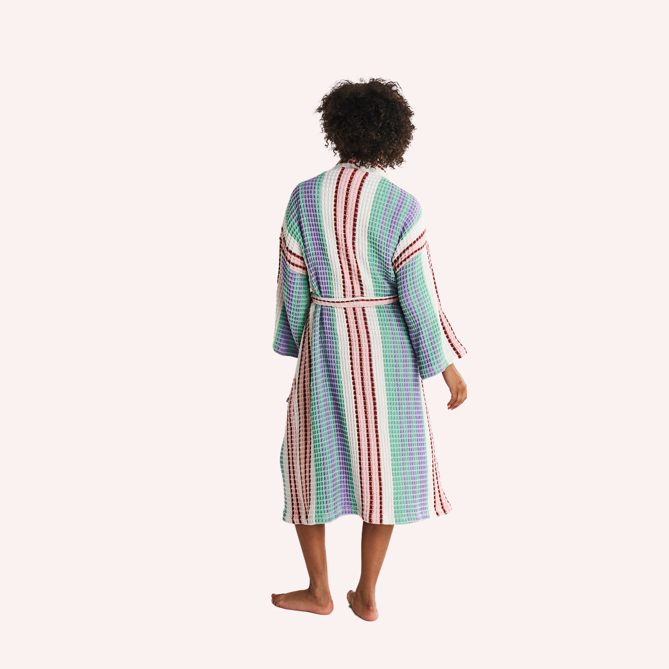 Waffle Bath Robe - Island Delight