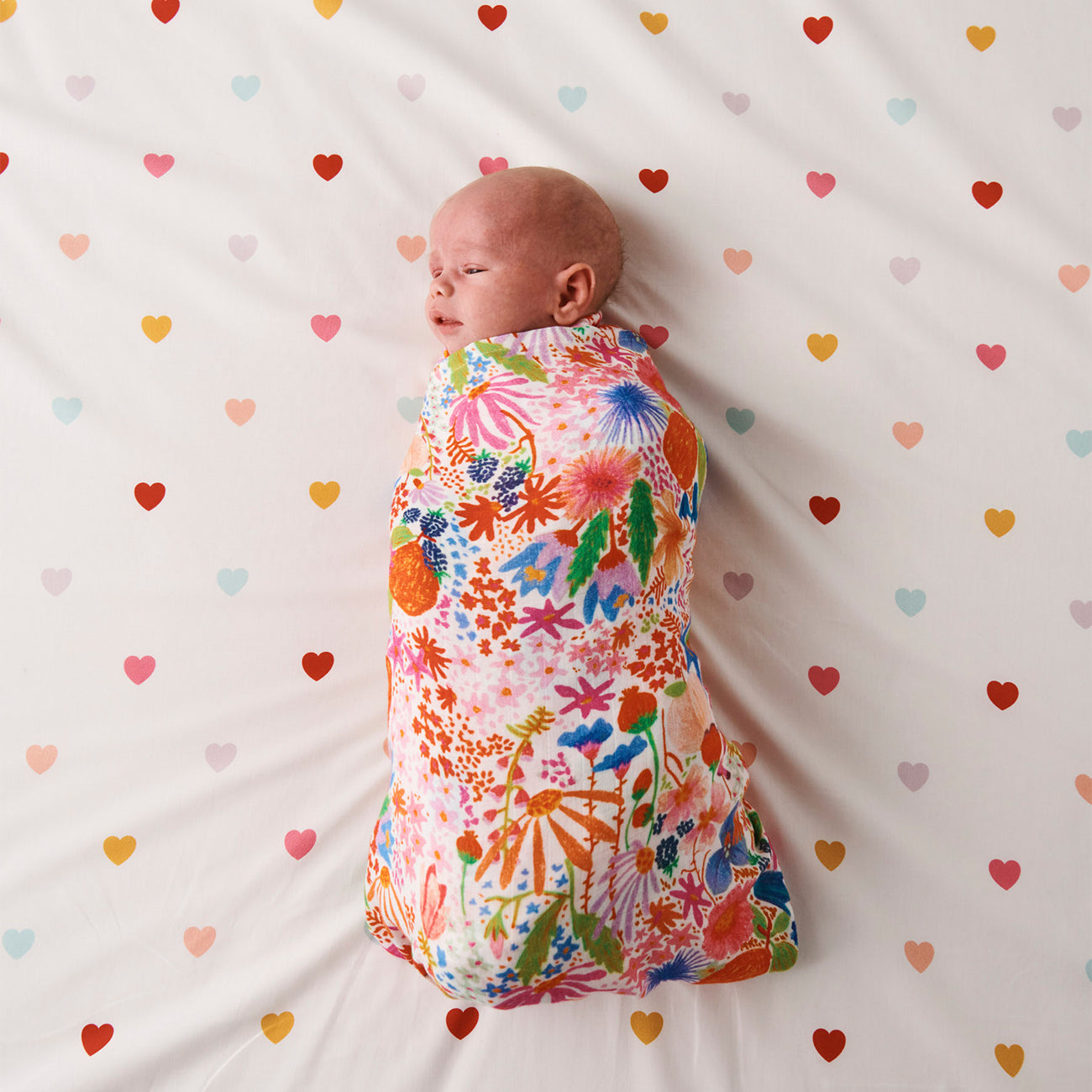 Bamboo Swaddle - Meandering Meadow