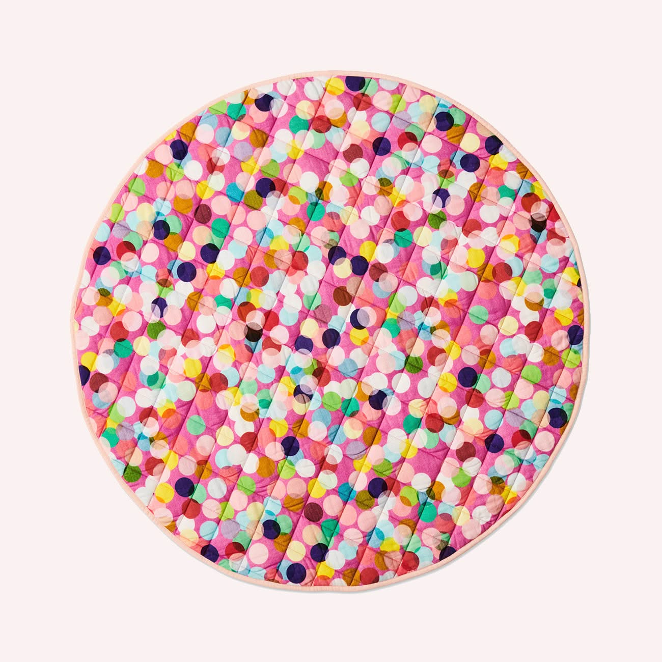 Quilted Baby Play Mat Confetti Pink One Size by Kip&Co the memo