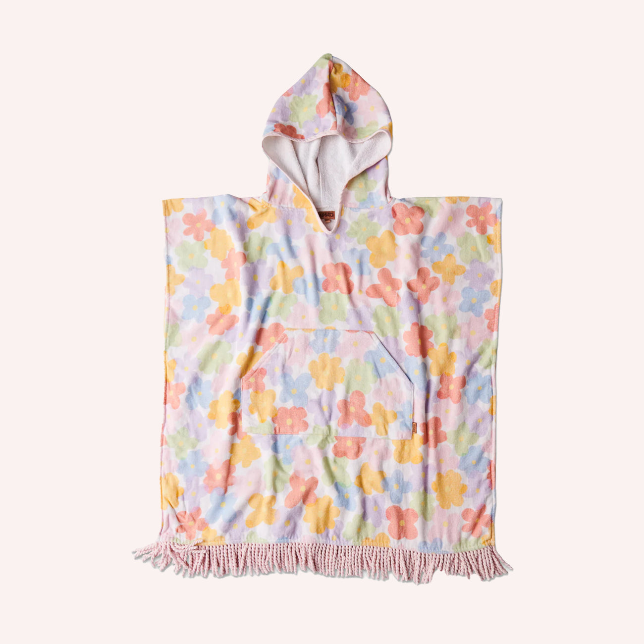 Kids Terry Poncho - Paper Daisy