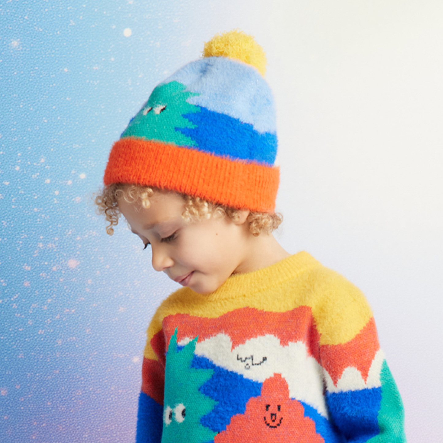 Knit Beanie - Mount Wiggly