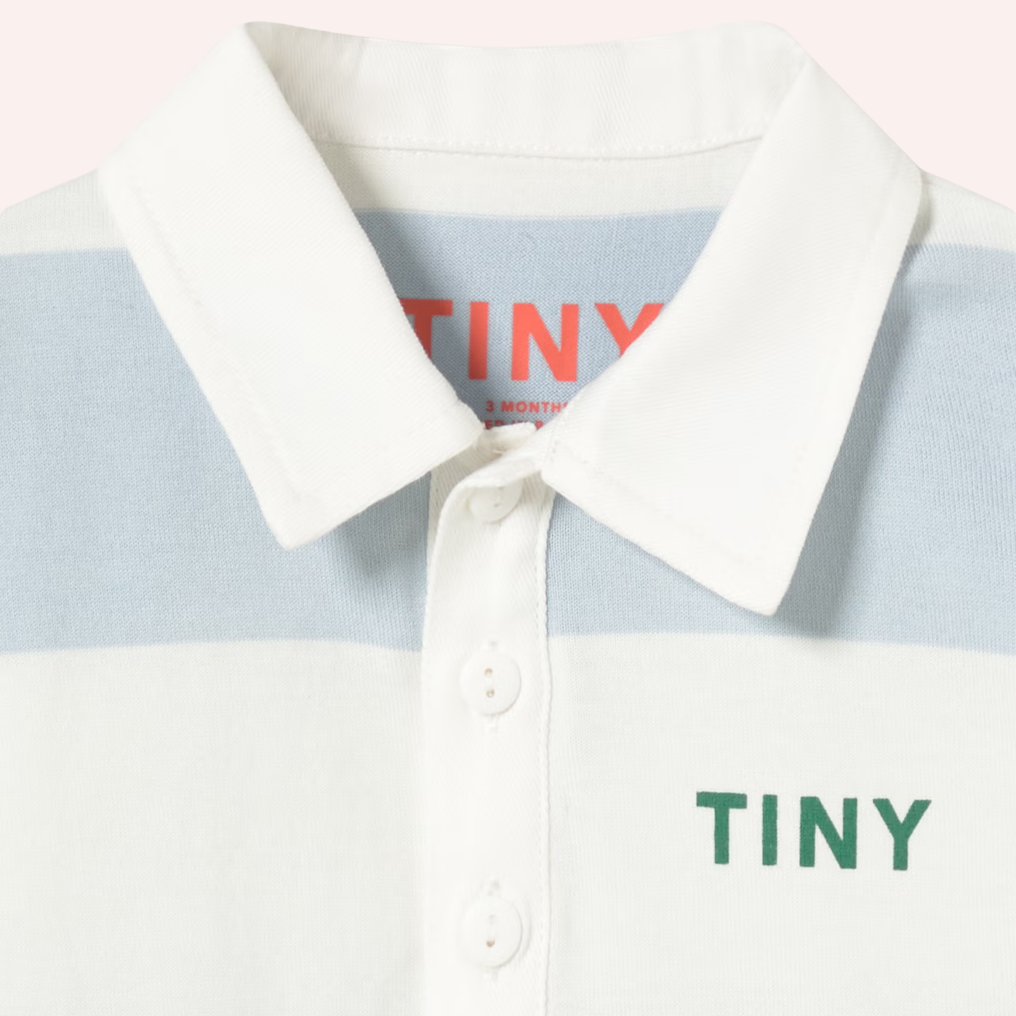 Knit Polo One-Piece - Stripes