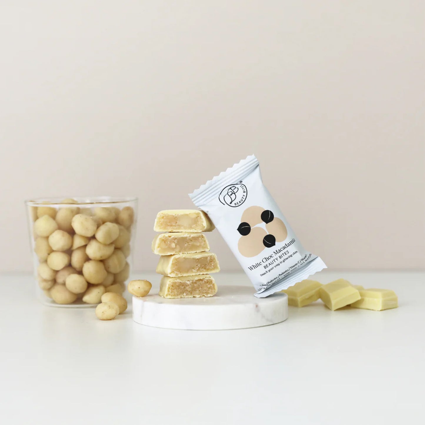 Beauty Bites - White Chocolate Macadamia