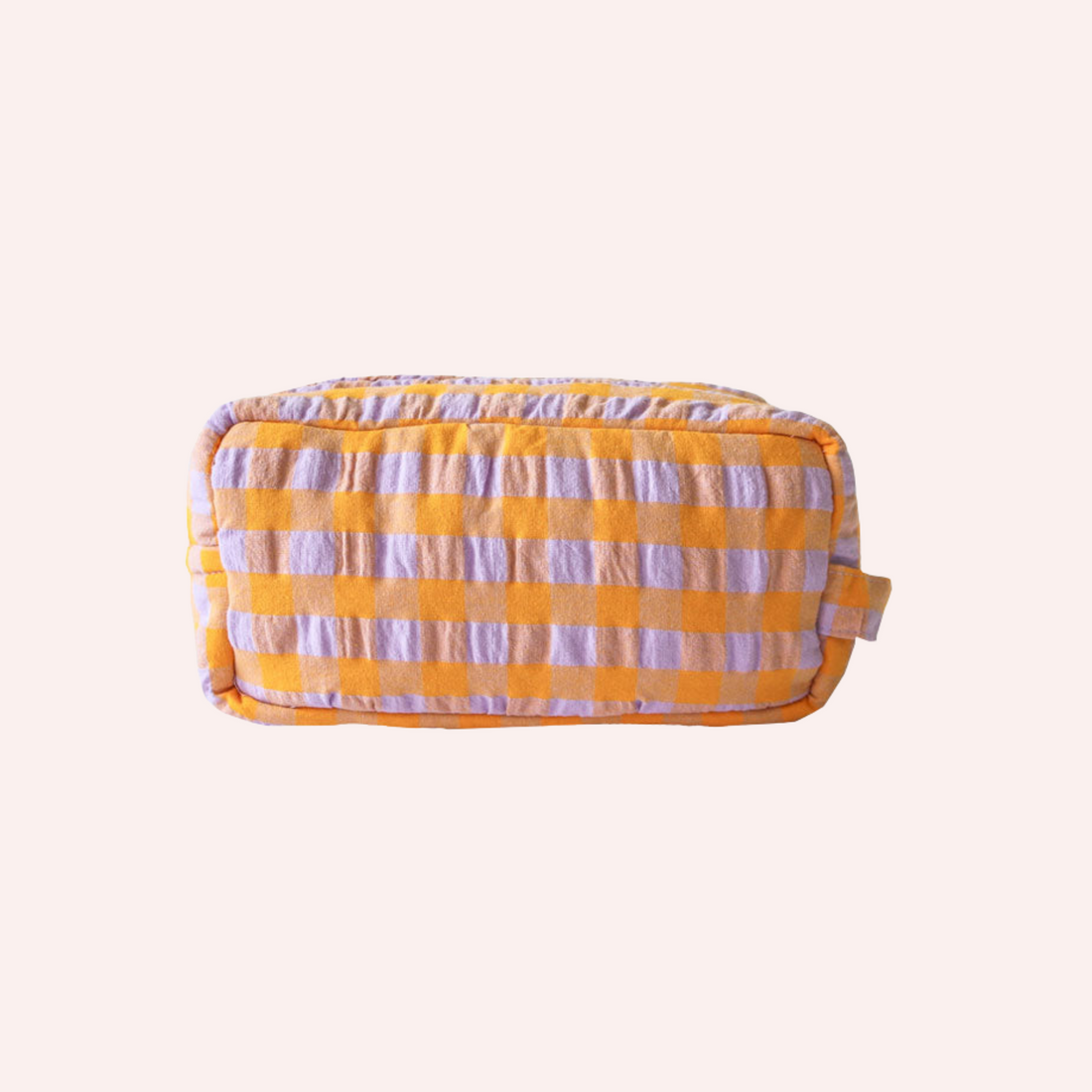 Dopp Kit - Kumquat Bloom Seersucker