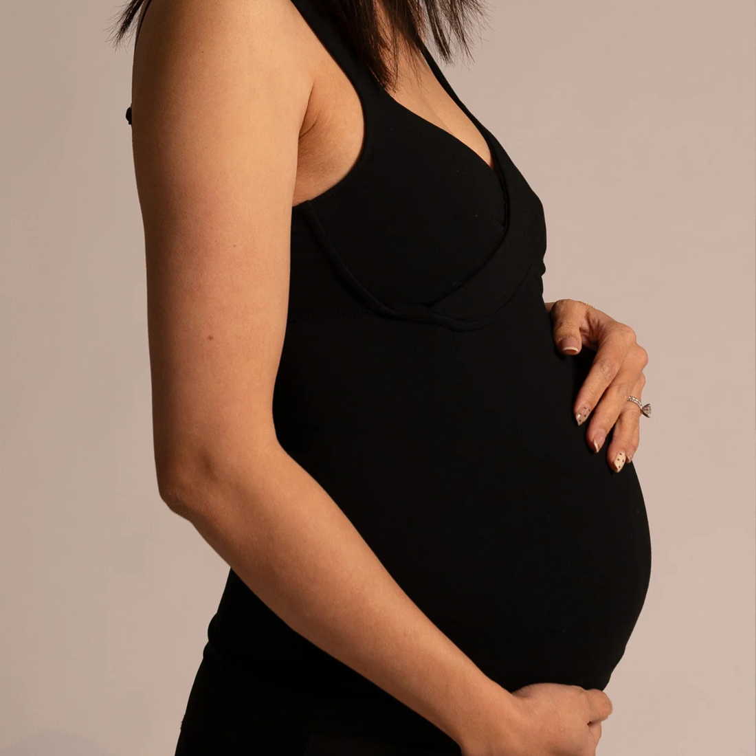 Leakproof Crossover Cami - Black