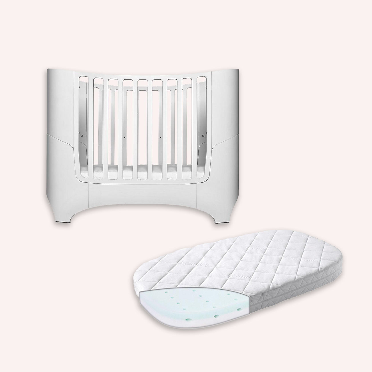 Leander Classic Cot + Mattress Bundle