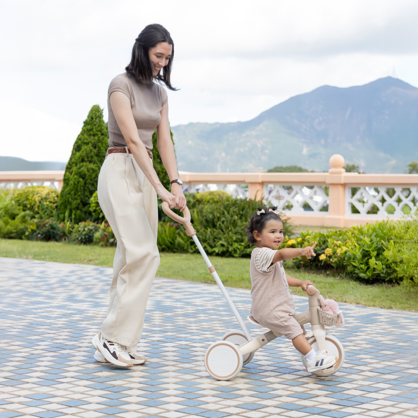 Learning Trike 3in1 Plus Ecologic - Coconut