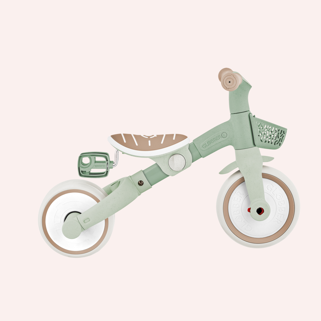 Learning Trike 3in1 Plus Ecologic - Pistachio