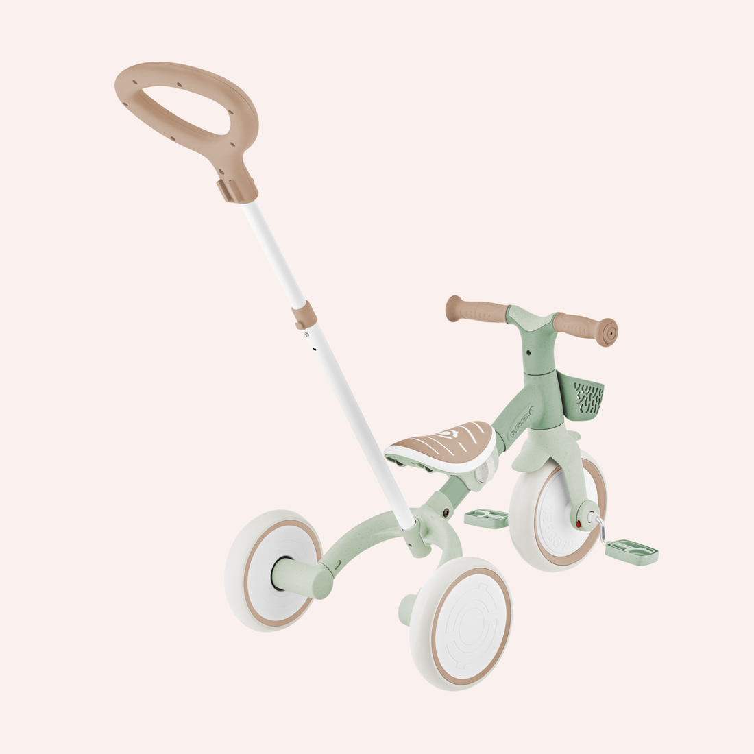 Learning Trike 3in1 Plus Ecologic - Pistachio