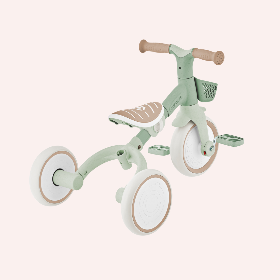 Learning Trike 3in1 Plus Ecologic - Pistachio