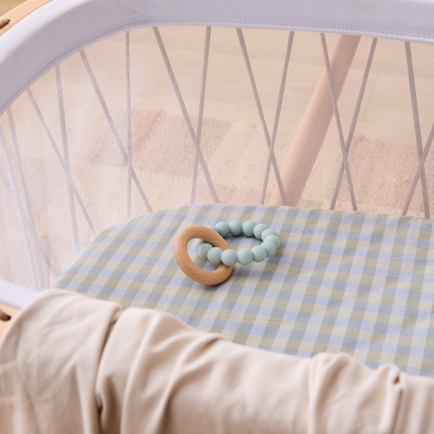 Leo Washed Cotton Fitted Sheet - Elodie