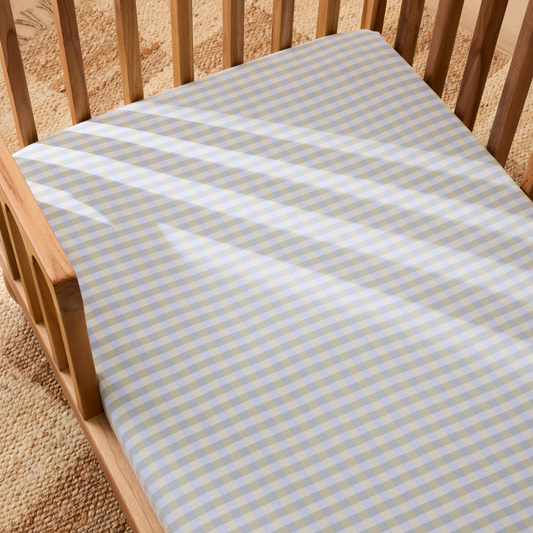 Leo Washed Cotton Fitted Sheet - Elodie