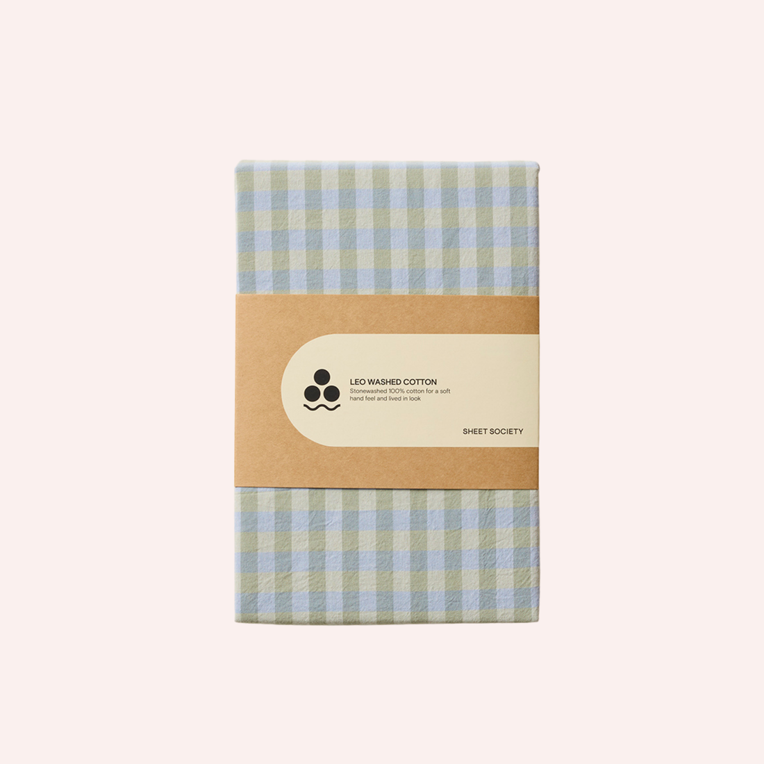 Leo Washed Cotton Fitted Sheet - Elodie